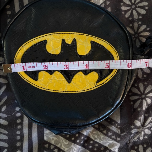 Batman Black and Yellow Mini leather Bag - Picture 2 of 5